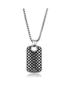JCE1983 High polished (no plating) Stainless Steel Necklace with No Stone
