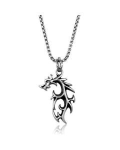 JCE2000 High polished (no plating) Stainless Steel Necklace with No Stone