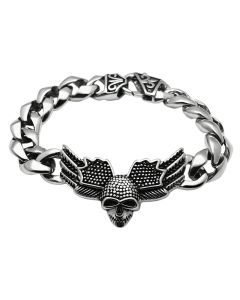 JCE434 High polished (no plating) Stainless Steel Bracelet with No Stone